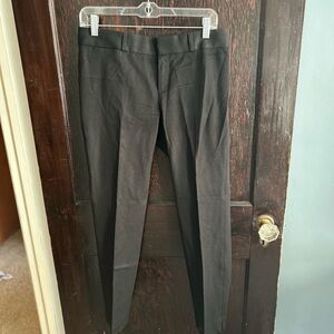 Banana Republic Black Dress Pants Flat Front